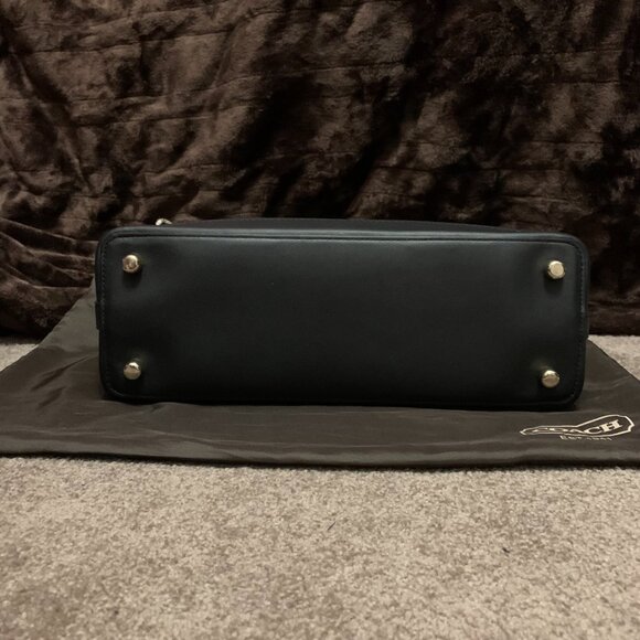 Coach Sierra Satchel Black Patent Leather Bag (previously owned) - Picture 9 of 13